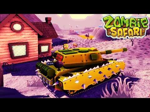 Видео: ТАНК ПРОТИВ ЗОМБИ zombie safari #10 ВИДЕО прохождение VIDEOS games