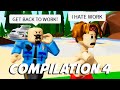 A BUSY SUMMER / ROBLOX Brookhaven 🏡RP - FUNNY MOMENTS COMPILATION #4