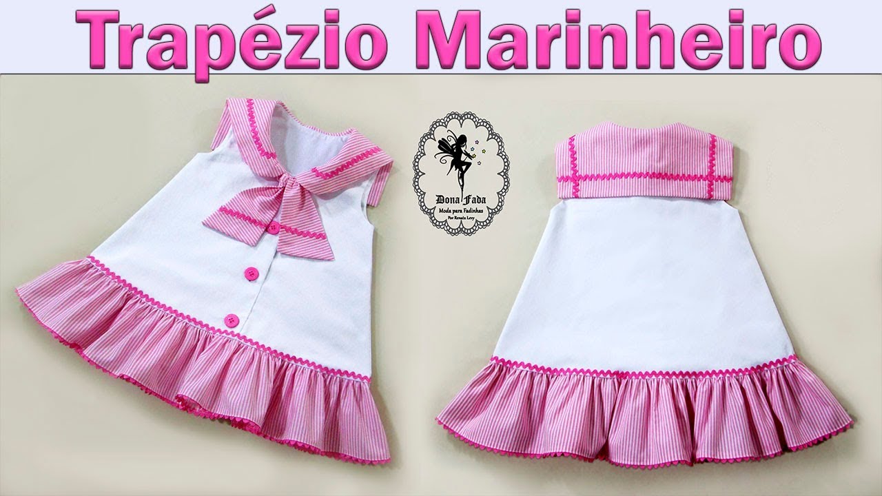 vestido listrado marinheiro