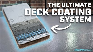 The MOST DURABLE Deck Coating system