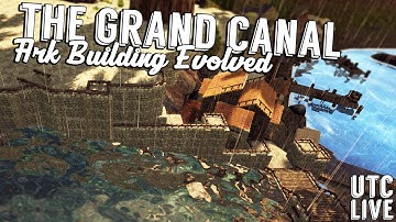Ark Building Evolved Live :: City Planning + Canal Building :: Patreon Live Stream :: UniteTheClans