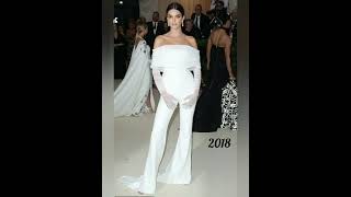 Kendall Jenner's Met Gala outfits#kendalljenner#kyliejenner#kimkardashian#metgala#metgala2022