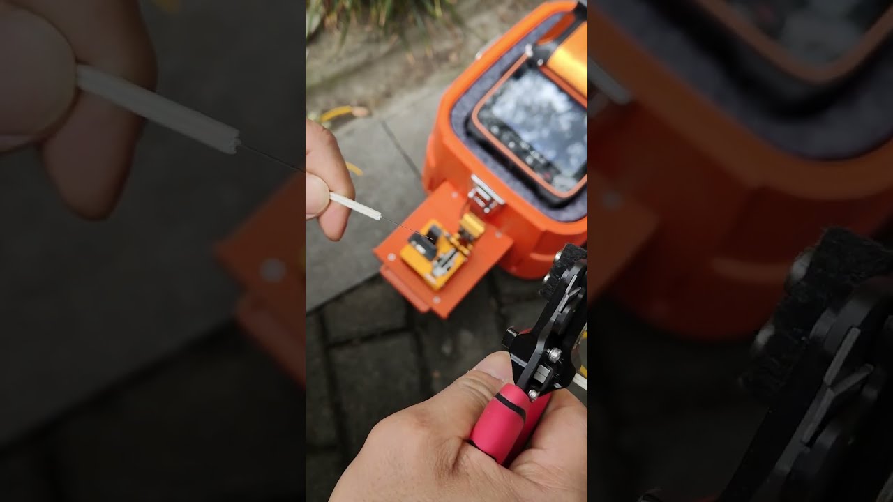 Signalfire AI 9 Fiber Splicer Fusion Machine Fully Splicing Process Flow Fast Efficient