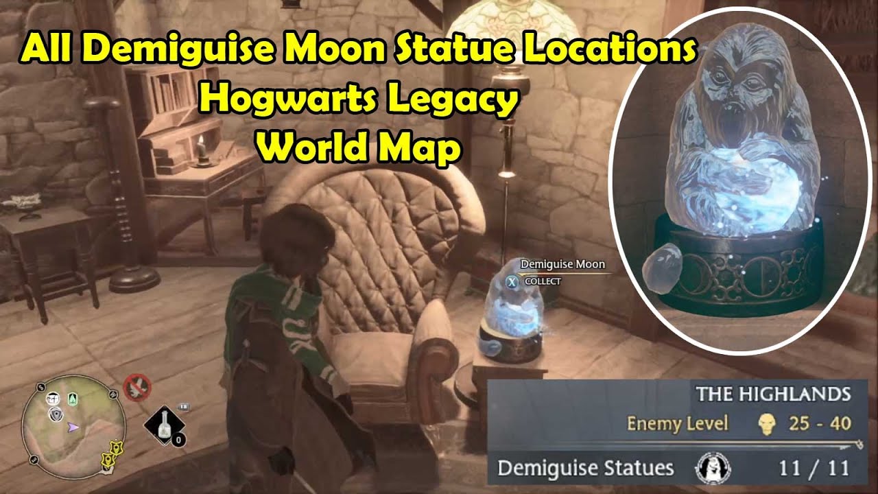 Hogwarts Legacy World Map