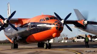 AN12BK UR-CKL CAVOK (OST/EBOS) Ostend Airport 07december2020