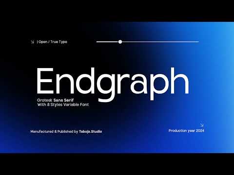 TBJ Endgraph 8-Sans Serif Font, a Sans Serif Font by Taboja Studio (Thumbnail 19 of 19)