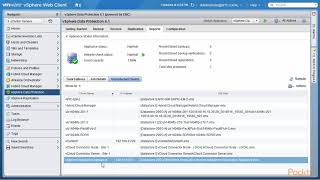 vSphere Data Protection Lab Tour and User Interface