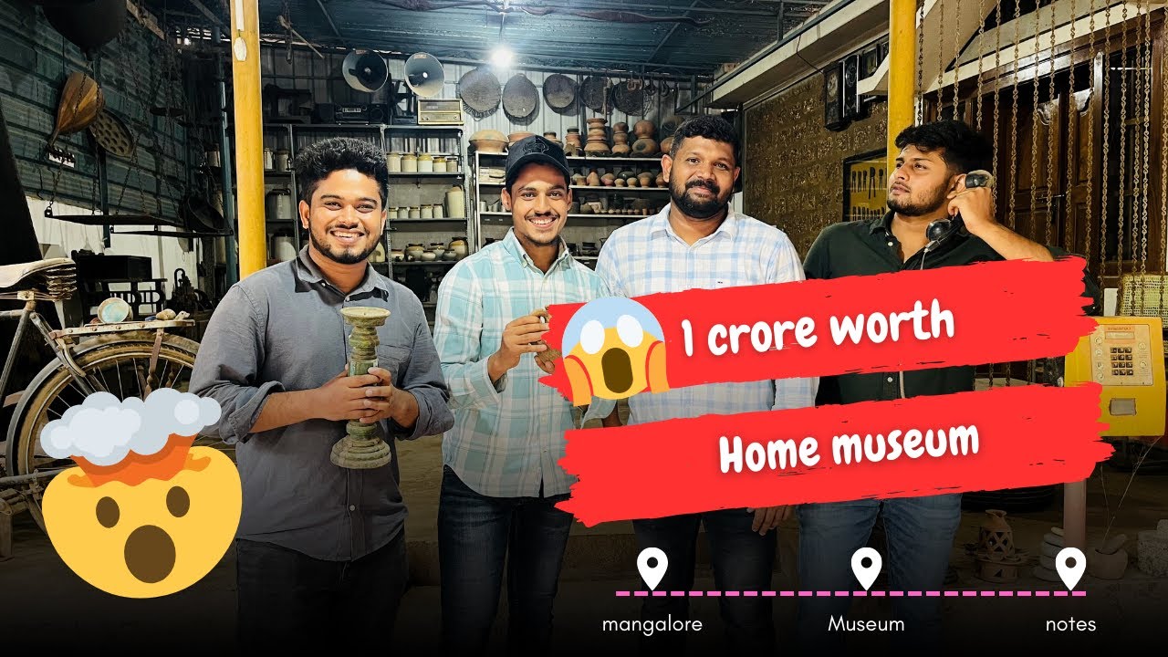 A man Builds Museum in Home|Kalladka Museum |Worth 1 crore |shakir sas |kannada vlog