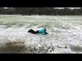 Sledding in Daffin Park