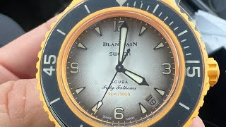 Viernes De Relojes!! Nuevos Blancpain De Plástico Mi Opinión De Swatch!!