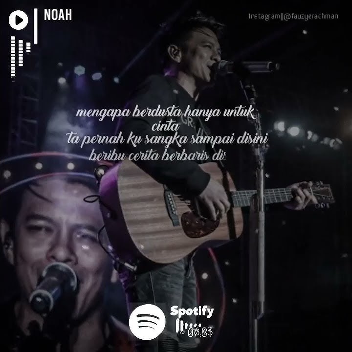 Noah cinta bukan dusta