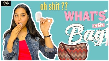 What’s in my bag ? ft.zouk bag review + discount code || AARTI RAI #whatsinmybag
