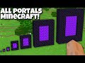 BUILD PORTAL ALL EPISODE Minecraft Animation ! MONSTER SCHOOL MINECRAFT COMPILATION