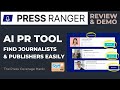 Pressranger review automate your pr strategy with ai