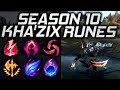 Kha'Zix Rune Guide Season 10 - Which Runes Should You Use?