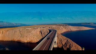 Croatia, Pag, Drone flight (DJI Phantom 3) 4K
