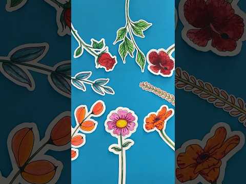 Hagamos este hermoso ramito de flores de papel 🥰💐 Excelente idea para regalar el día de las madres