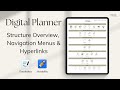 How to navigate into your Goodnotes template?