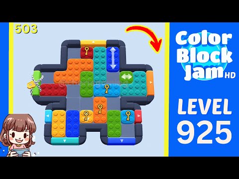 Color Block Jam Level 925 walkthrough video preview