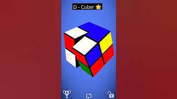 Most Satisfying Rubiks Cube Solves 😌 #shorts #dcuber