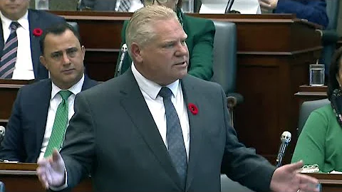 Premier Ford grilled over intent to use notwithstanding clause
