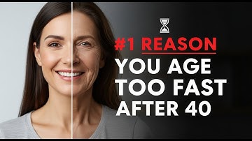 #1 Reason You Age Too Fast After 40