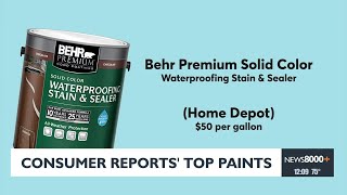 Consumer Reports' top paints