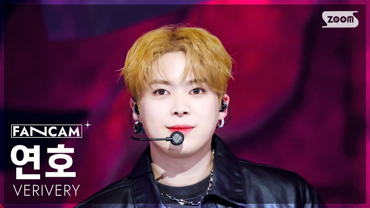 [안방1열 직캠4K] 베리베리 연호 'RED (Beggin')' (VERIVERY YEONHO FanCam) @SBS Inkigayo 251207