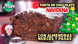 TORTA DE CHOCOLATE NAVIDEÑA HÚMEDA, FÁCIL Y DELICIOSA 🎄| Muve Flavors