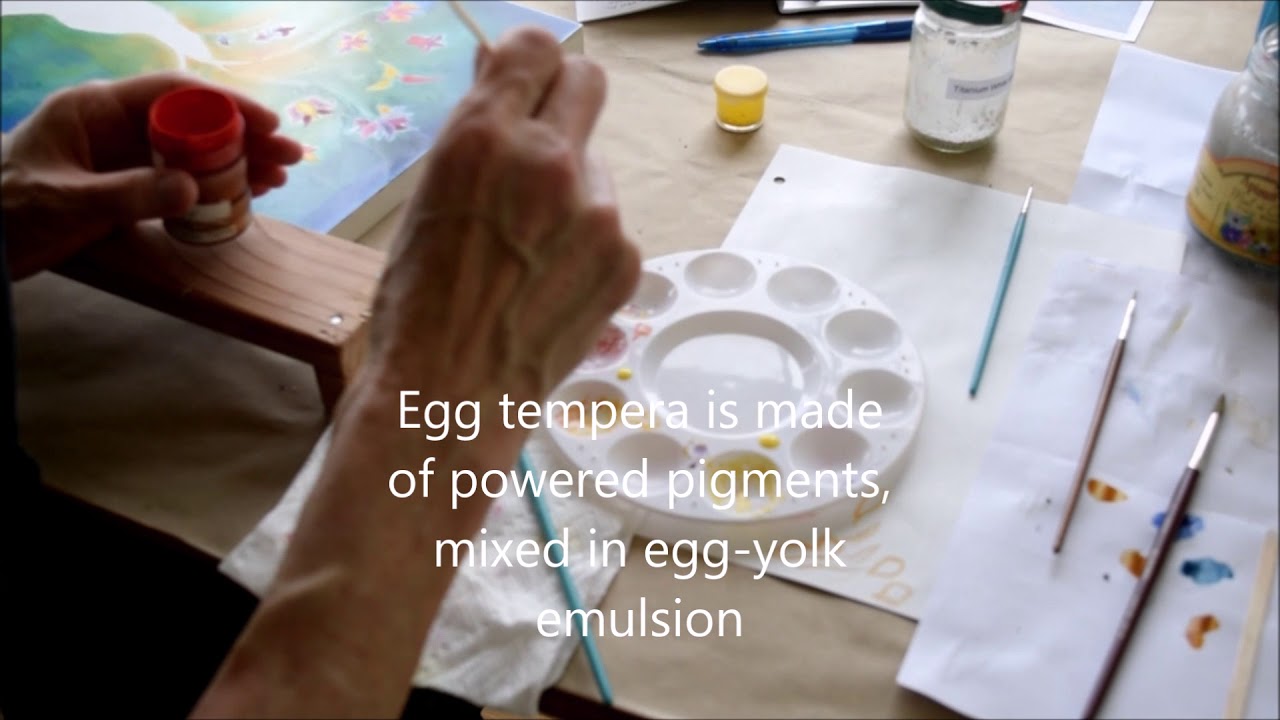 Online Egg Tempera Painting Course YouTube