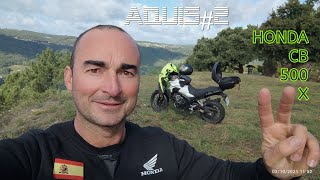HONDA CB500X RUTA POR OURENSE AQUIS#2