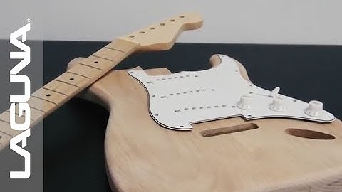 Making a Wooden Guitar Body on a Desktop CNC Router | Laguna Tools