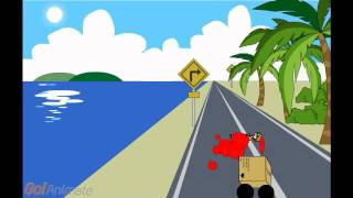 A Day At The Beach - Goanimate