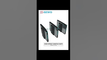 SEWO Pedestrian Access Control Turnstile Gates