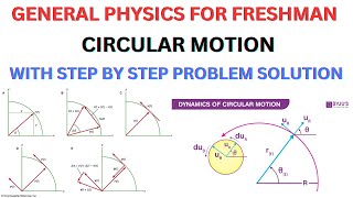 General Physics / Circular Motion Easy to understand with  Step by Step Solution/ Subscribe for more