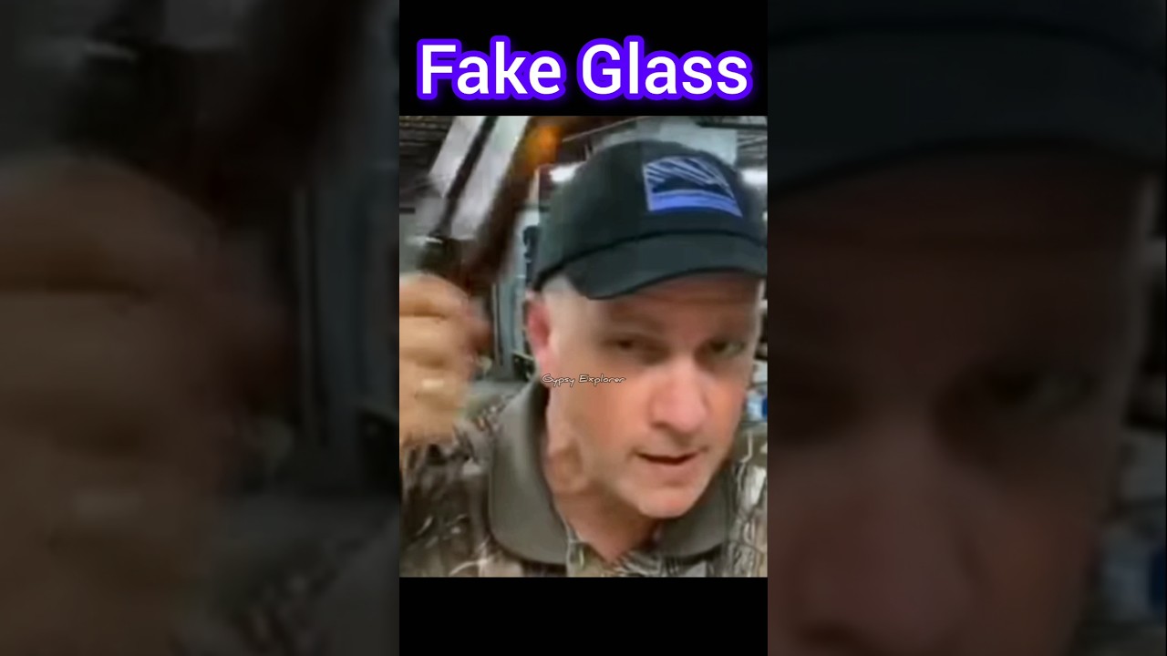 How to Make Fake Glass #fakeglass #facts