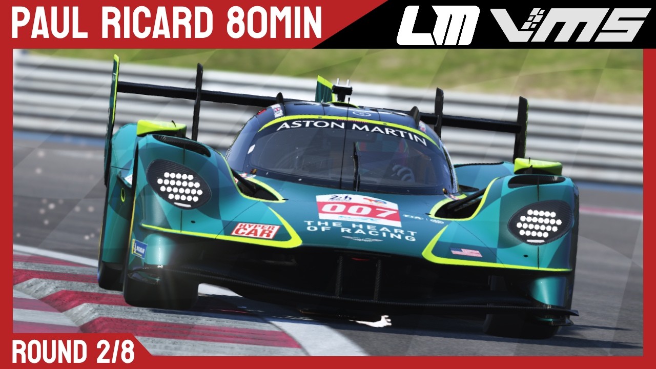 New tyre on scorching asphalt & unknown BOP 🇫🇷 VMS Pro LMU league race