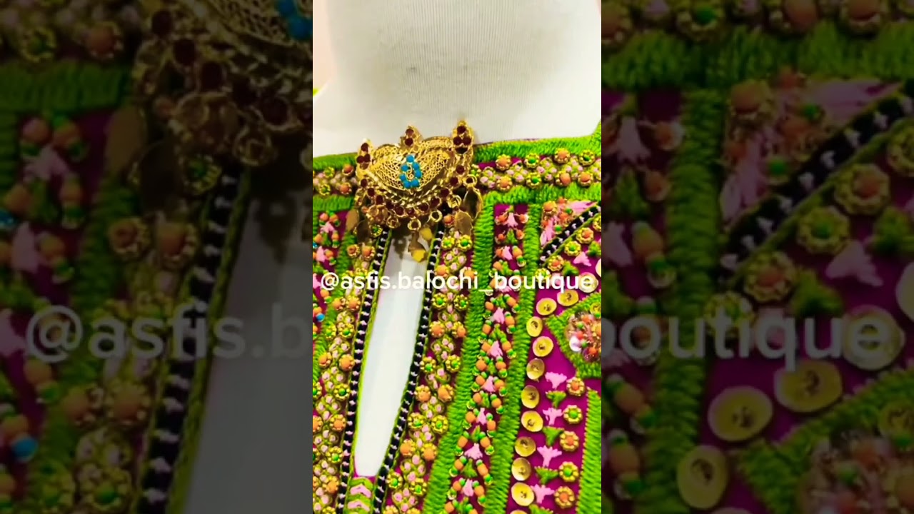 balochi dress design//balochi embroidery designs