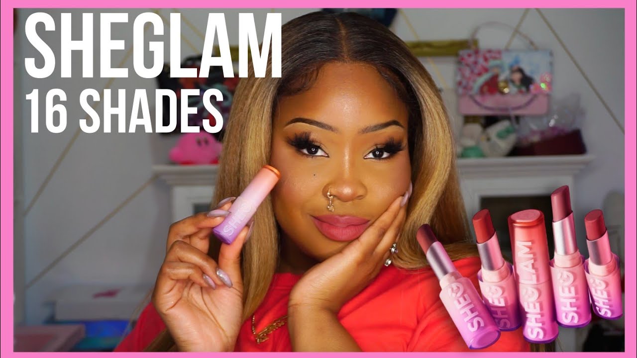 SHEGLAM Dynamatte Boom Long Lasting Lipstick. Попробуйте на вынос | 16 оттенков