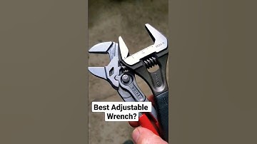 Best Adjustable Wrench. Knipex vs Bahco!