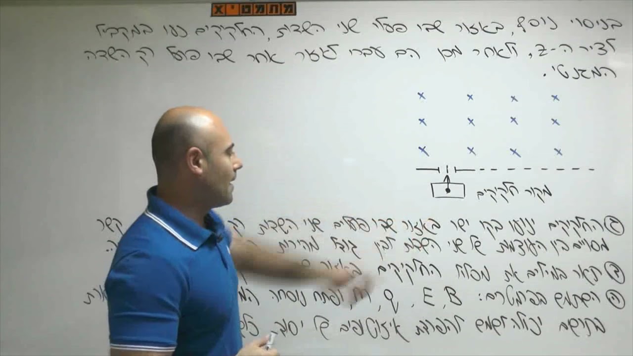 פיזיקה - חשמל ומגנטיות - בגרות 2014 - תרגיל 5