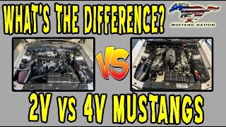 What's the Difference 2V vs 4V Mustangs