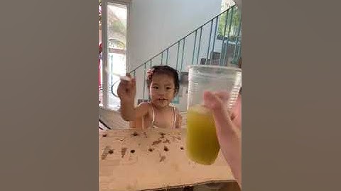 Tiếng Anh Giao Tiếp Thiếu Nhi Tại Phan Thiết: Lily talking about Different Types Of Drinks