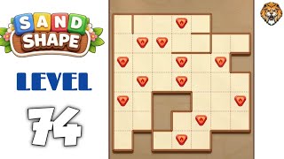 Sand Shape Level 74 Walkthrough