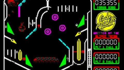 Advanced Pinball Simulator - Sinclair ZX Spectrum - Archive Gameplay 🎮