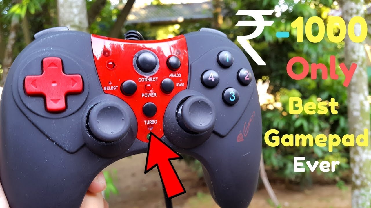 Best Gamepad Under 1000 Natec Genesis P44 Review And Unboxing (Hindi