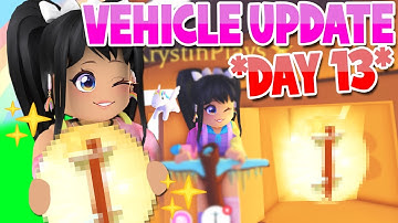 *VEHICLE UPDATE* + DAY 13 *ADVENT CALENDAR* Adopt Me (roblox)