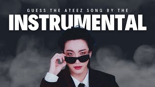 GUESS THE ATEEZ SONG BY THE INSTRUMENTAL | KPOP GAME | ATEEZ QUIZ
