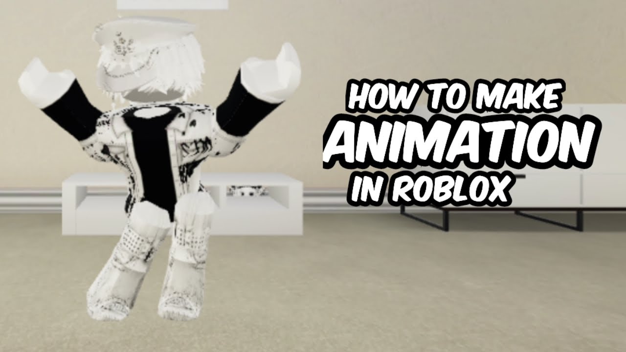 how to make animation in roblox - YouTube