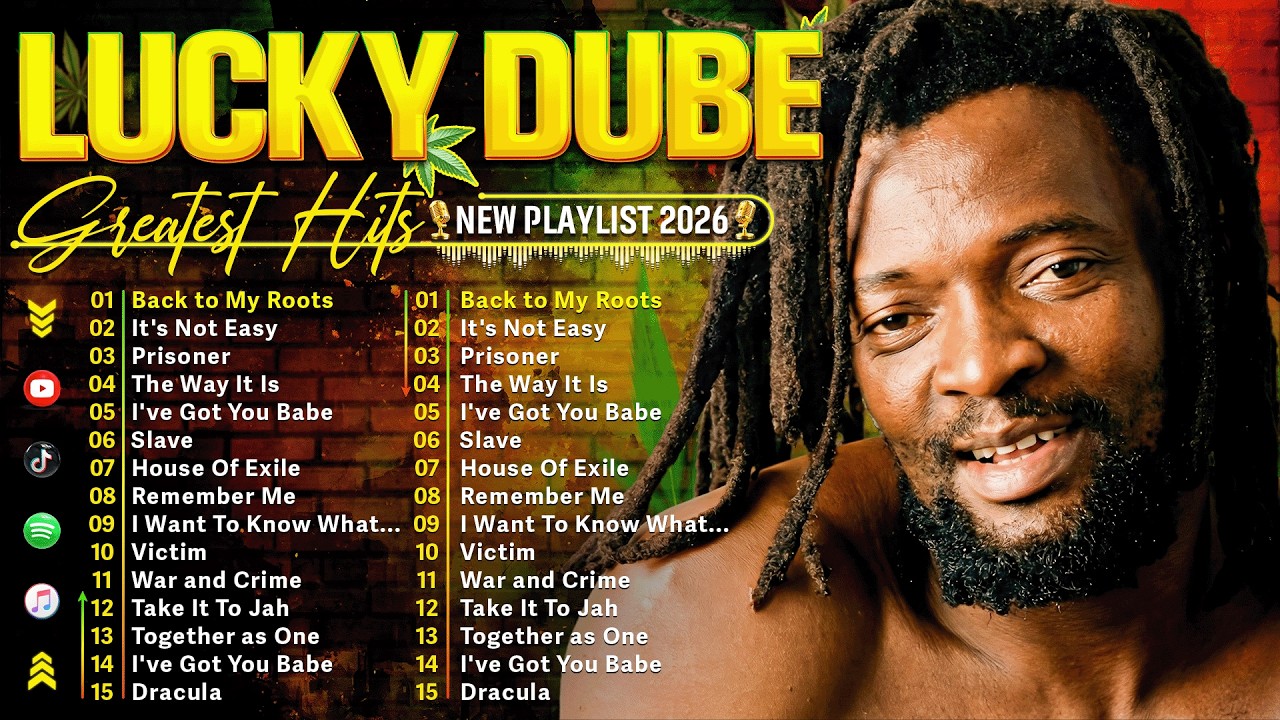 Best Songs Of Lucky Dube Playlist 2026 - Top 20 Best Reggae Songs Of Lucky Dube 2026